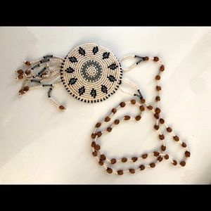 Mexican beaded necklace.